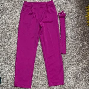 Magenta Pants